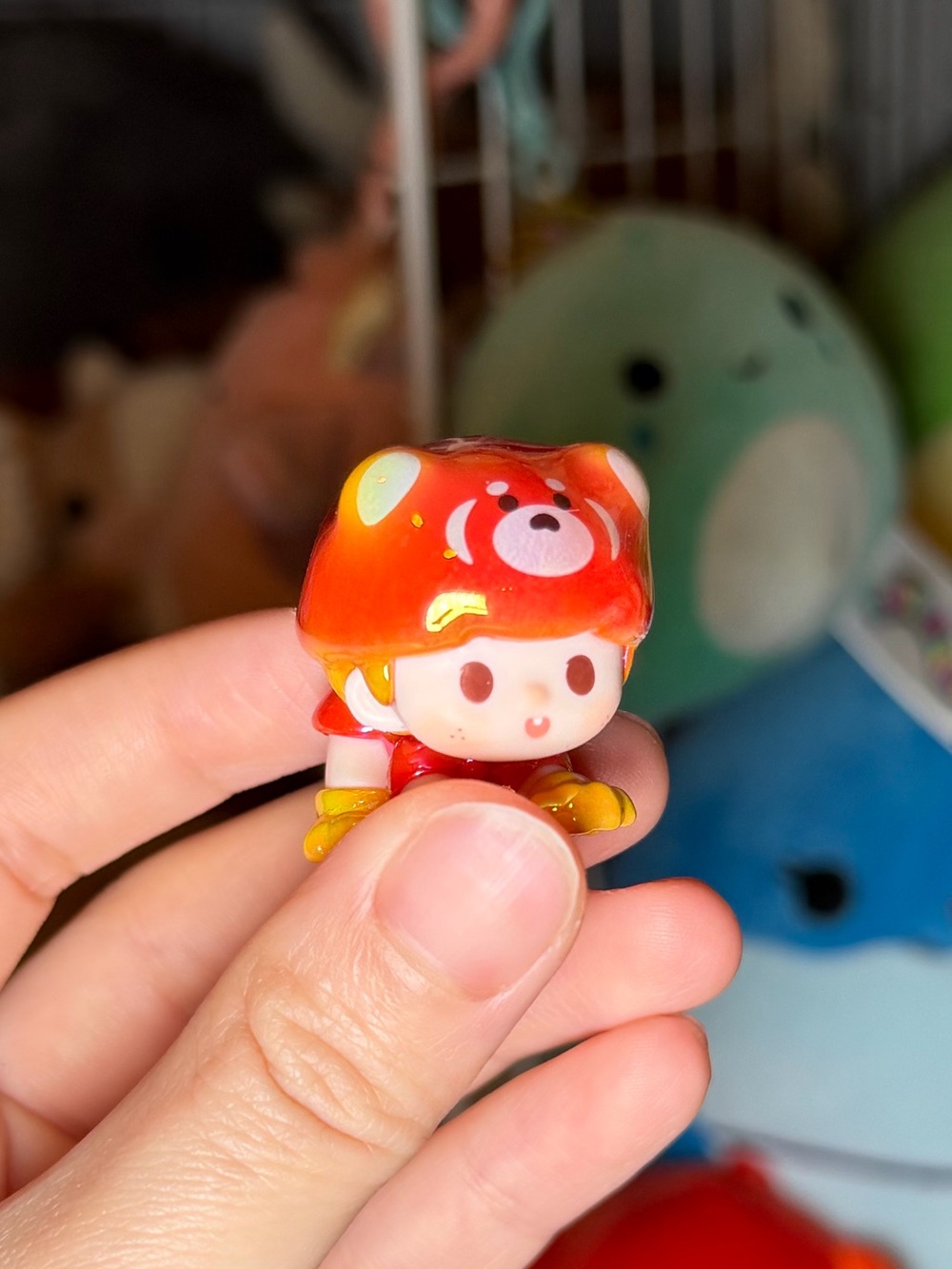 Yoyo Forest Animal Chess ‘Little Raccoon’ 1.5” Collectible Vinyl Figure